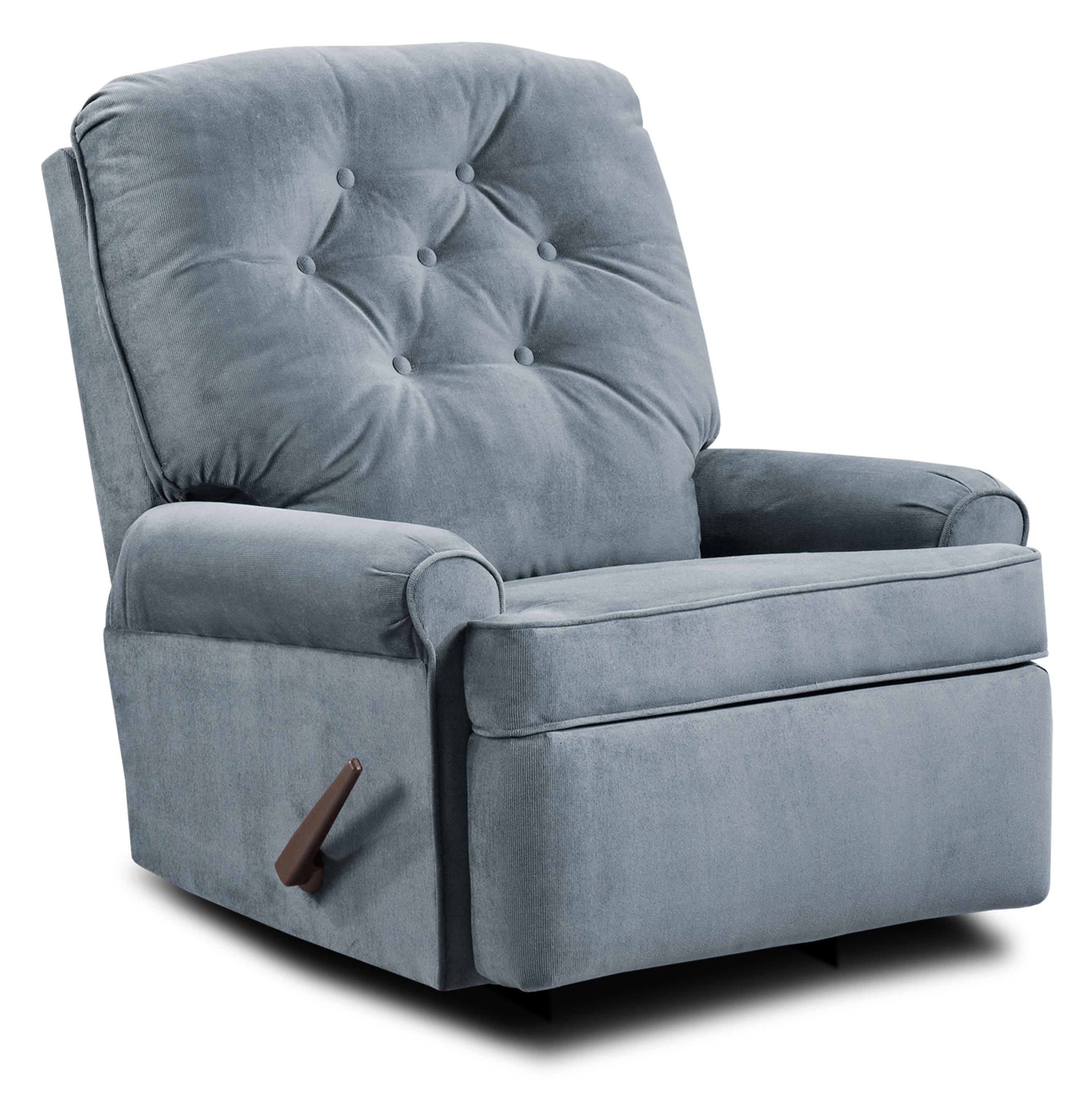 Simmons Upholstery 241 241ROCKERRECLINER Transitional Rocker Recliner